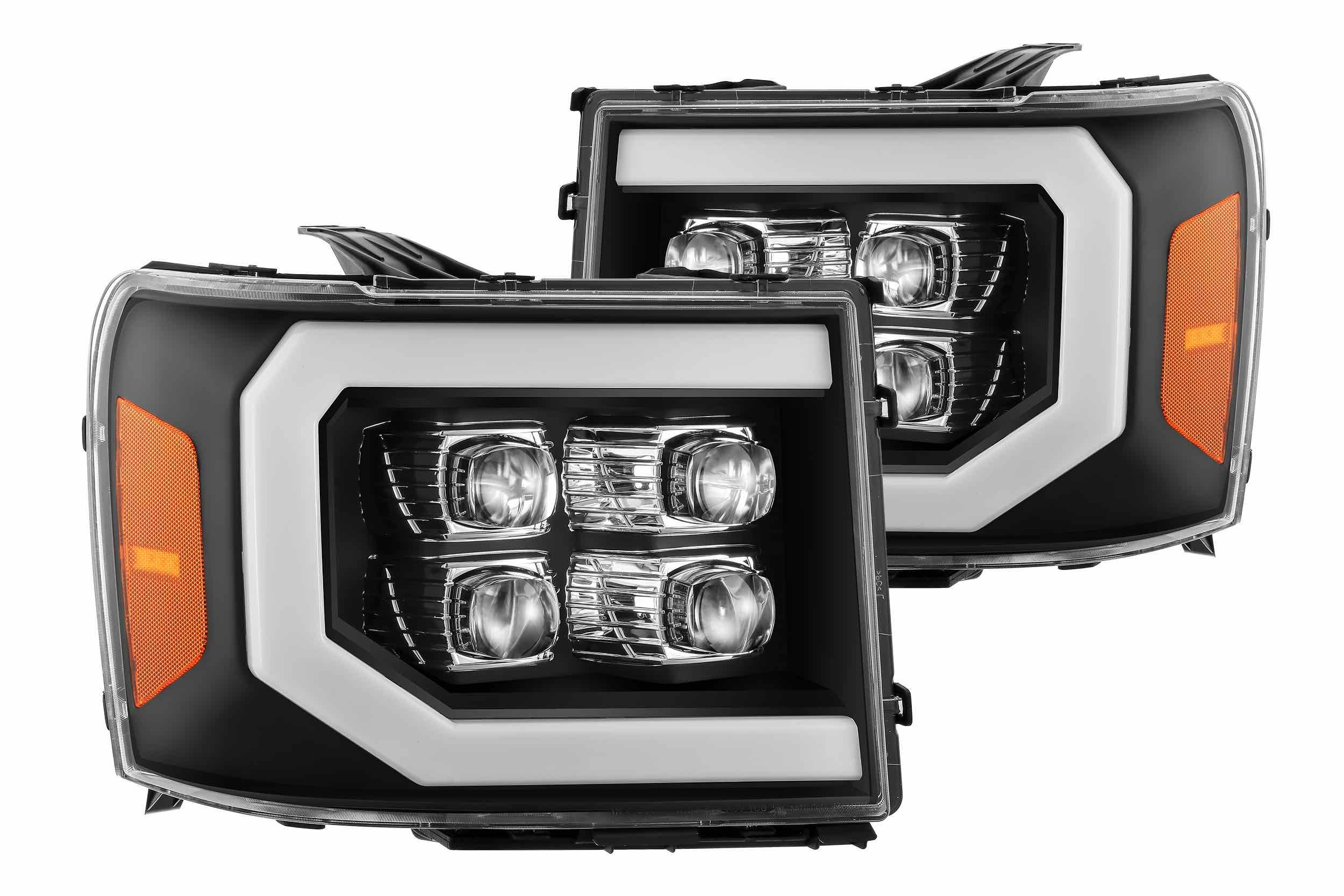 2008 gmc deals sierra led headlights